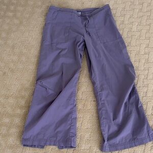 Women's Purple Boot Cut Pants
